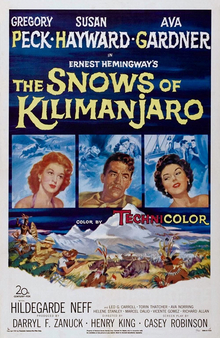 The Snows of Kilimanjaro 1952