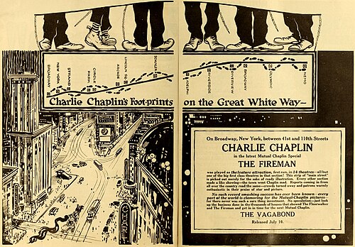 Charlie Chaplin The Fireman (1916)