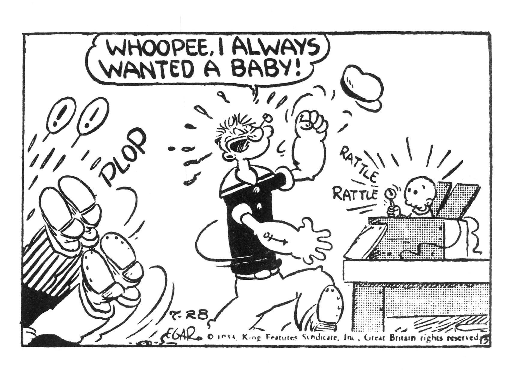 Little Swee’ Pea (1936) Poster Artwork